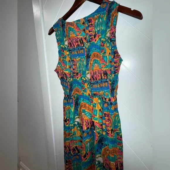 NWOT CLEOBELLA ayanna ankle dress in paradiso Small - Picture 5 of 10